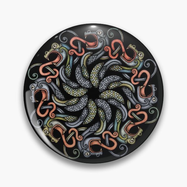 Item preview, Snakes knotwork designed and sold by atelier-vladi.