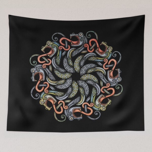 Item preview, Snakes knotwork designed and sold by atelier-vladi.