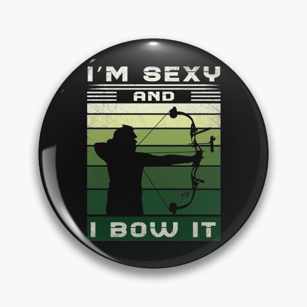 Item preview, Vintage Bow Shooting Retro Archery Bowman Toxophilite Sexy Archer designed and sold by TheAplus.