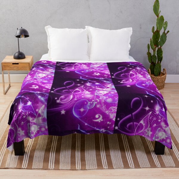 Item preview, Purple Music Note Melody designed and sold by LeHongTien.