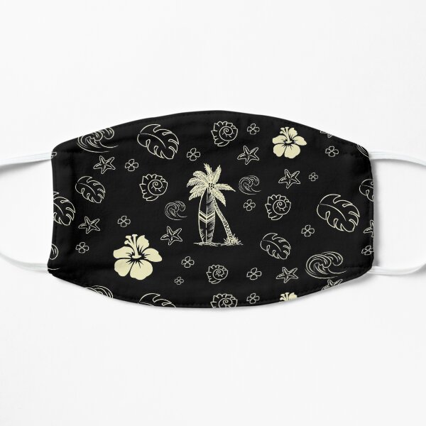 Aloha Pattern Flat Mask