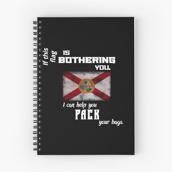 Item preview, Floridian flag - pack your bags designed and sold by 2Girls1Shirt.