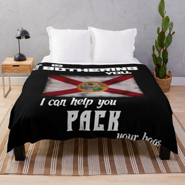 Item preview, Floridian flag - pack your bags designed and sold by 2Girls1Shirt.