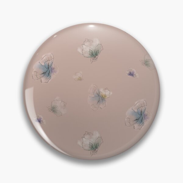 Aperçu de l'œuvre Fleurs abstraites vaporeuses - Vieux rose créée et vendue par StudioHil.