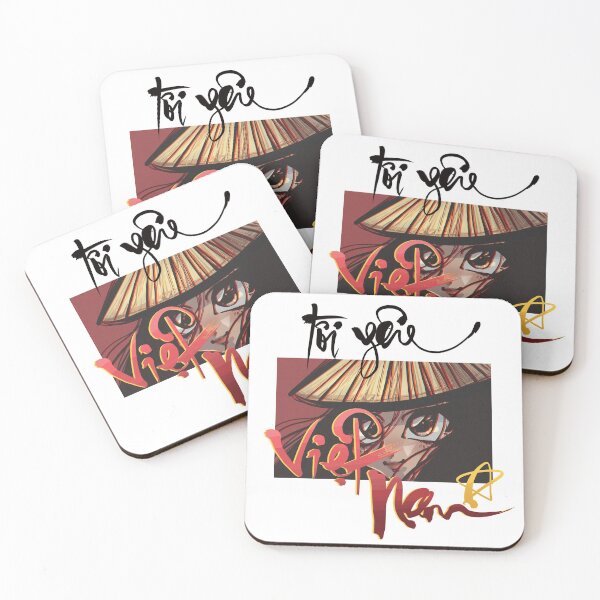 Item preview, "i love Vietnam" Asian Retro Girl designed and sold by KarenandShada.
