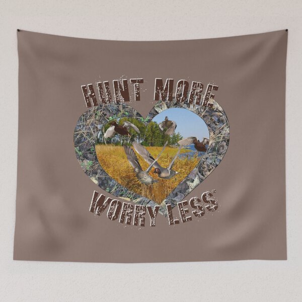 Item preview, Hunt More, Worry Less Duck Hunting Design designed and sold by LifeCrush.