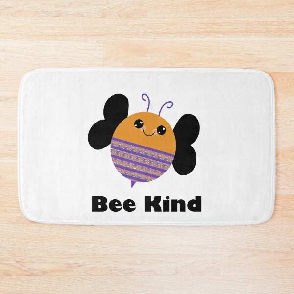 Item preview, Cute bee with words BEE KIND designed and sold by With My Hands By K.