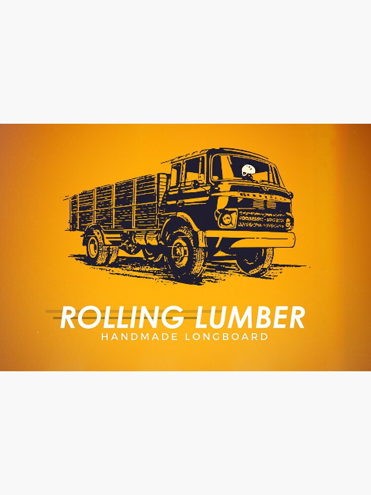 "Rolling Lumber sticker" Sticker for Sale by erichwing Redbubble