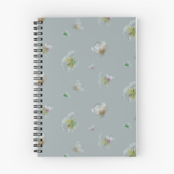 Artikelvorschau, Wispy Abstract Flowers - Kühles Grau entworfen und verkauft von StudioHil.