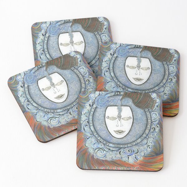 Item preview, Aquarius Mask (13 zodiac dates) designed and sold by 86248Diamond.
