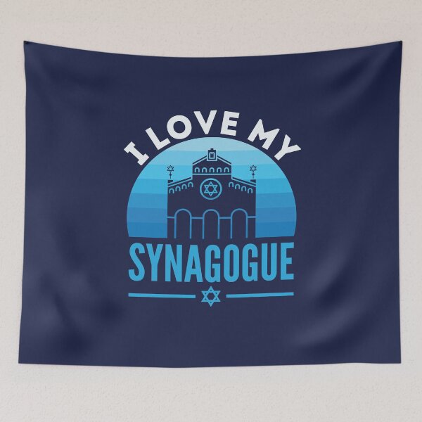 Item preview, I Love My Synagogue Rabbi Jewish designed and sold by jaygo.