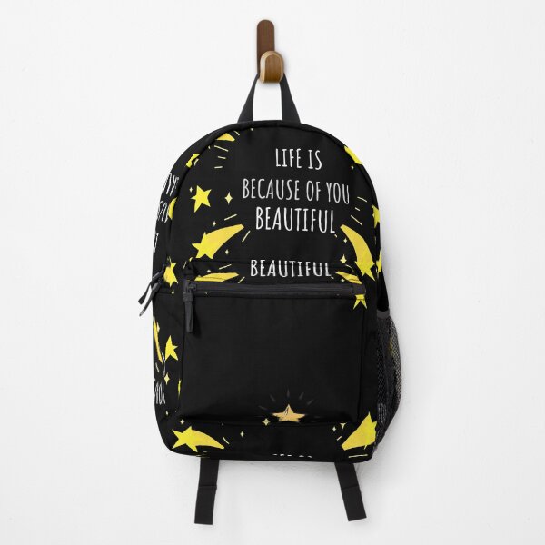 Item preview, Life is beautiful because of you love quotes - relationship synonyms, relationship quote, relationship meme, relationship advice, relationship gifts, couple gifts designed and sold by mr&mrsmalik malik.