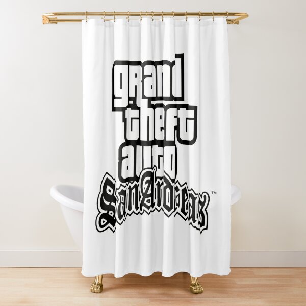 The Gta Shower Curtains Redbubble