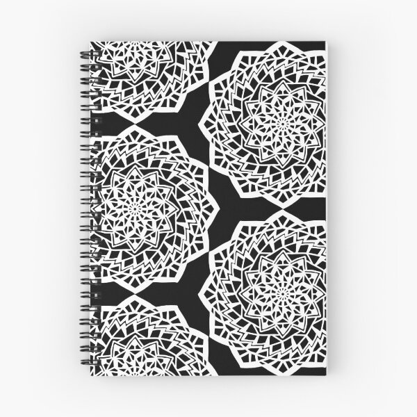 Item preview, White mosaic mandala pattern designed and sold by Ingrid Kumar.