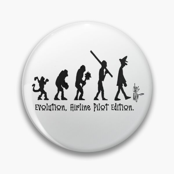 Item preview, Evolution, Airline Pilot Edition designed and sold by ChrisManno.
