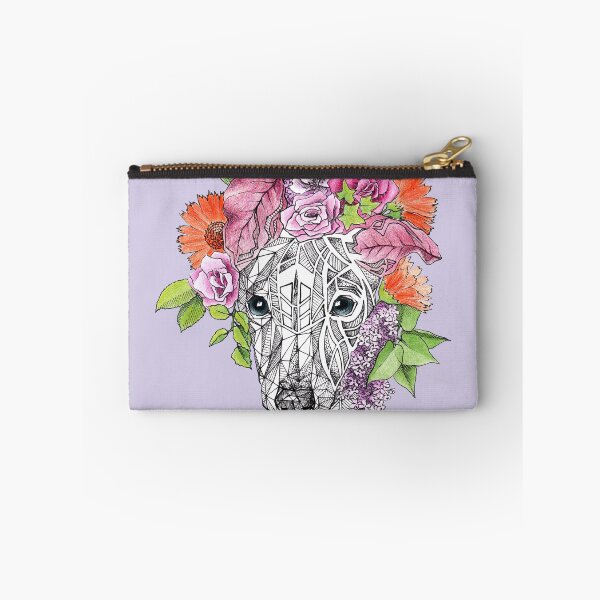 Item preview, Italian greyhound Whippet Dog with Flowers Animal art designed and sold by edrawings38.