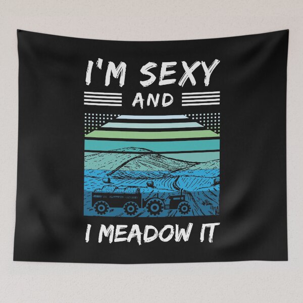 Item preview, Vintage Farm Haystack Hay Retro Tractor Meadow Farmland Pasture Sexy Farmer designed and sold by TheAplus.