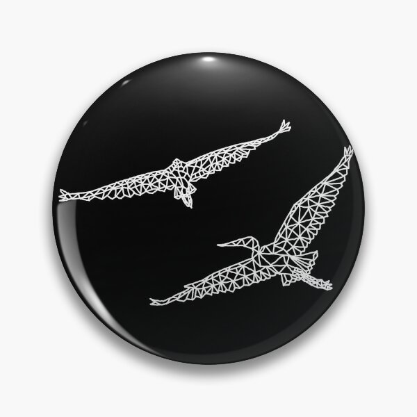 Item preview, Geometric Flying Egrets designed and sold by Arkneer.