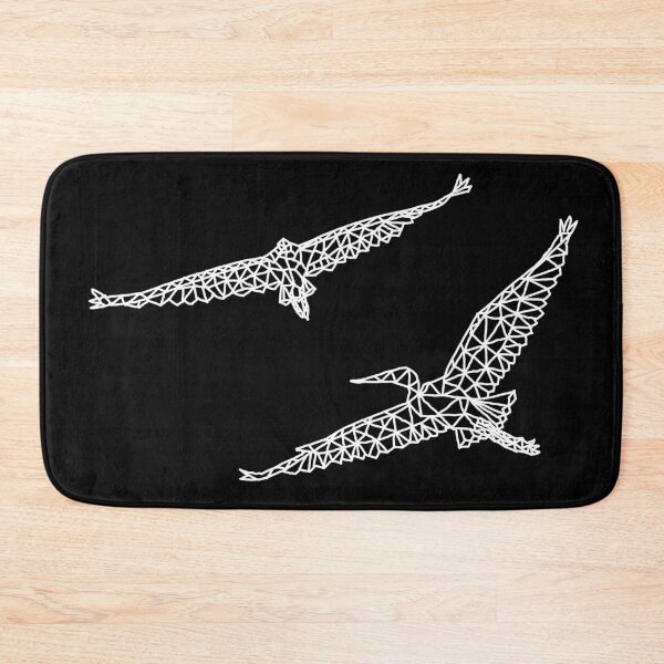 Item preview, Geometric Flying Egrets designed and sold by Arkneer.