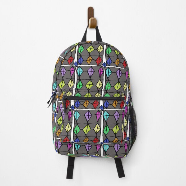 Item preview, Colorful Kites with Dark Grey Pattern designed and sold by WAE Center.