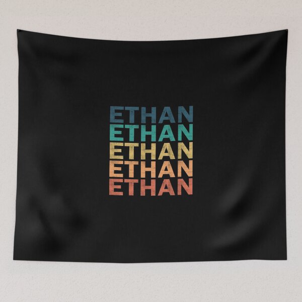Item preview, Ethan Name T Shirt - Ethan Vintage Retro Name Gift Item Tee designed and sold by cloyannett.
