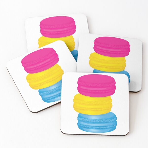 Item preview, Pansexual Pride Macaron Gift, Pansexual Colorful Sweet Pastel Dessert, Pansexuality Macaroon LGBT+ designed and sold by ArtsyloShop.
