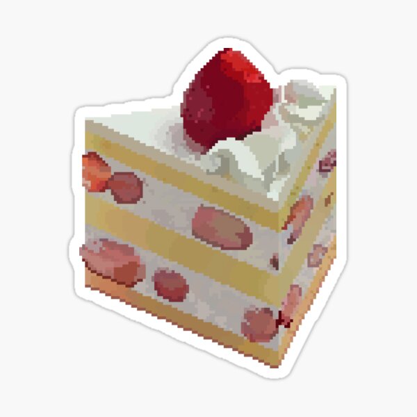 Pixel Art Cake Gifts Merchandise Redbubble