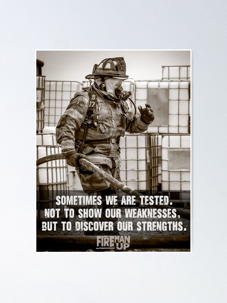 Alternate view of Sometimes we are Tested Poster