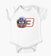 Body de manga corta para bebé DANIEL RICCIARDO # 3_2014