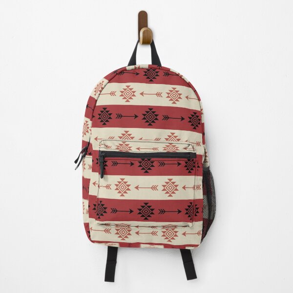 Item preview, Aztec pattern -  red, orange, beige and black designed and sold by BattaAnastasia.
