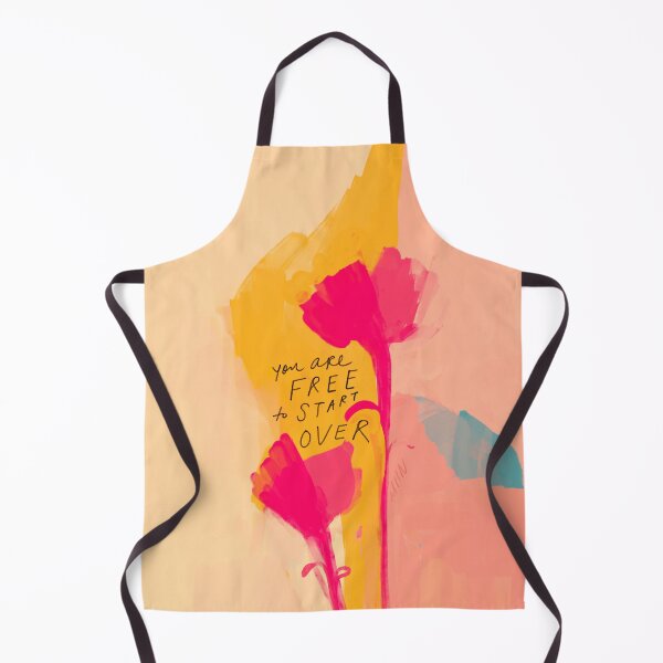 Item preview, You Are Free To Start Over - Inspirational Quote and Abstract Floral Art by Morgan Harper Nichols designed and sold by morgansgoods.