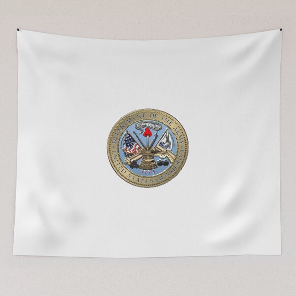 Item preview, U. S. Army Seal over American Flag designed and sold by Serge Averbukh Art Studio.