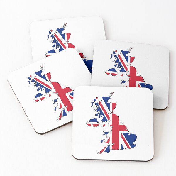 Item preview, Map and flag colors of England / United Kingdom / UK designed and sold by Kalin-Lyfe.