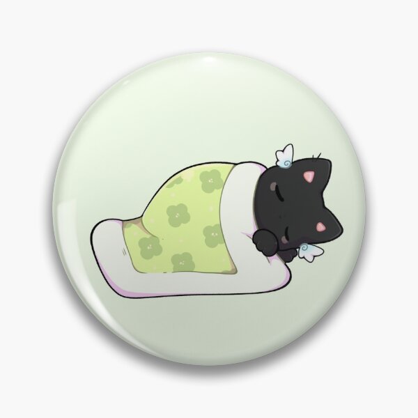 Item preview, A mimir - Small sleepy kitten [Green&Black] designed and sold by Moka-Space.