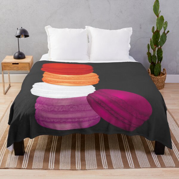 Item preview, Lesbian Pride Macaron Gift, Gay Women Colorful Sweet Pastel Dessert, Lesbian Macaroon LGBT+ designed and sold by ArtsyloShop.