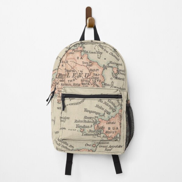 Item preview, Old Fiji Map (1919) Vintage Viti Levu Atlas designed and sold by BravuraMedia.