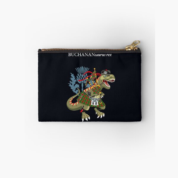 Item preview, Clanosaurus Rex: BUCHANANsauras rex Buchannan Buchanan Modern Family Tartan designed and sold by Lisa Rotenberg.