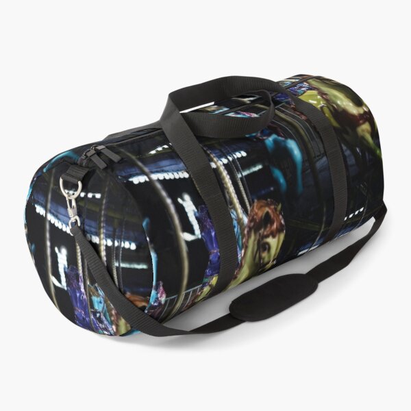 Item preview, Horses on Carousel Merry Go Round at Carnival in Nighttime designed and sold by Stephen Orsillo.