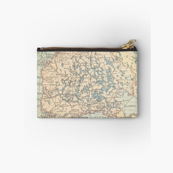 Item preview, Old Finland Map (1923) Vintage Finnish Atlas designed and sold by BravuraMedia.