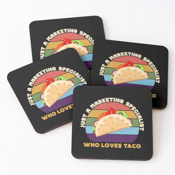 Item preview, Just a marketing specialist who loves taco, marketing specialist job, marketing specialist humor, marketing specialist joke, marketing specialist meme, designed and sold by SGS-.