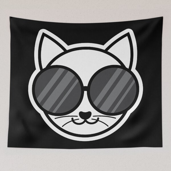 Item preview, Cat Wearing Sunglasses | Black designed and sold by Wintre2.