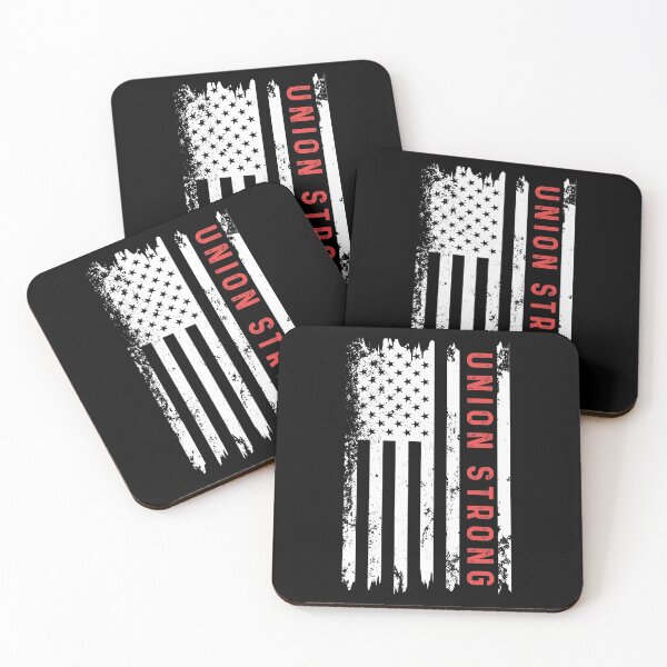 Item preview, Union Strong, Labor Day USA Flag designed and sold by Echo Dusk.