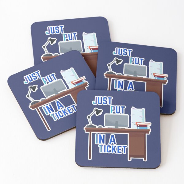 Item preview, Just Put In A Ticket For Help Desk & Tech Support designed and sold by e-z4k.