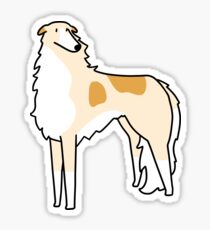 Borzoi Sticker