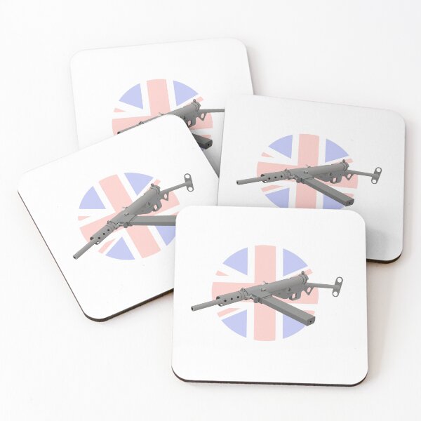 Item preview, Sten MKII Submachine Gun with British Flag designed and sold by NorseTech.