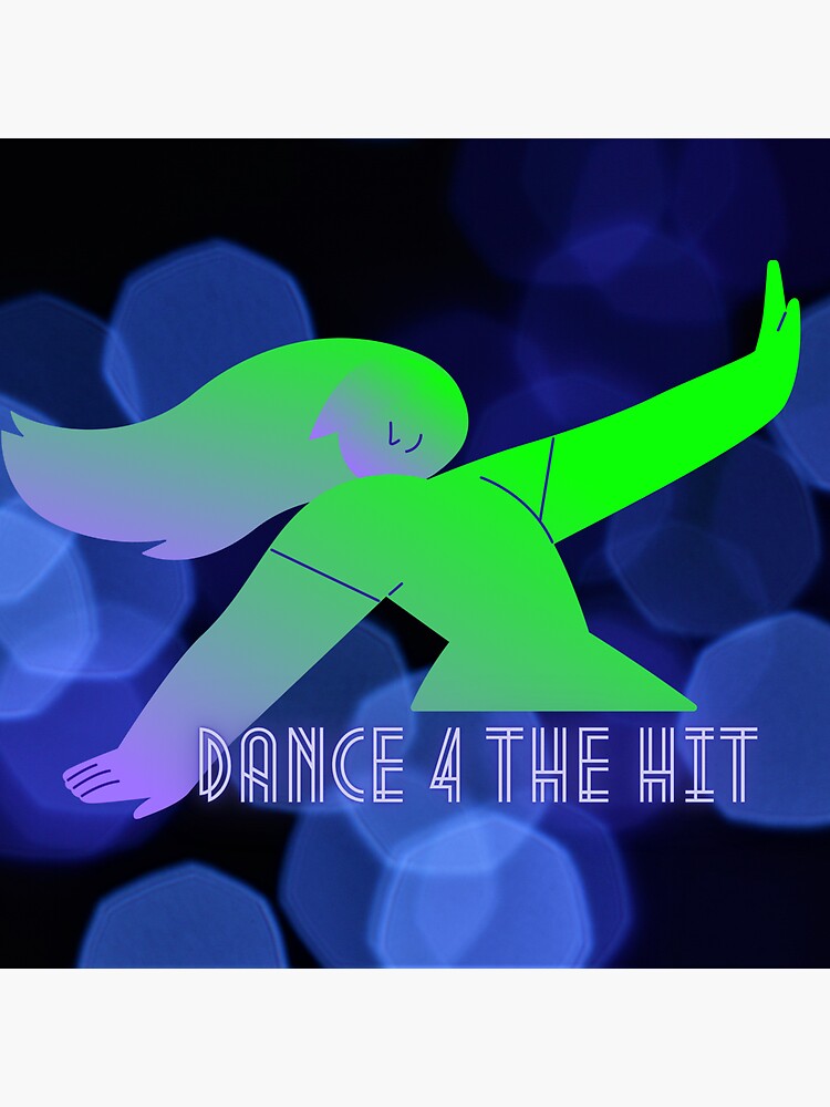 Thumbnail 3 of 3, Sticker, Dance for the hit designed and sold by Semapemodiba.
