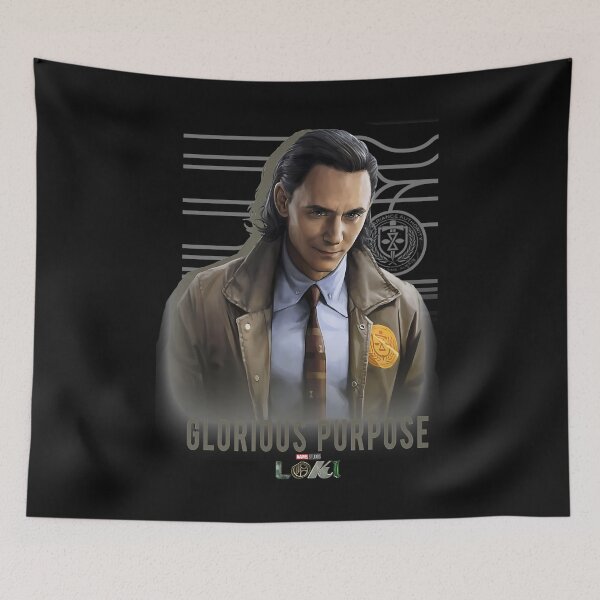 Item preview, Loki Glorious Purpose Portrait  designed and sold by IreneQuesada.