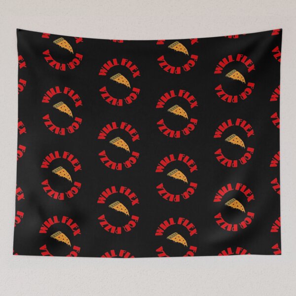 Item preview, Will Flex For Pizza Heart-A-Roni Pizza Lover designed and sold by Pr1mordia.