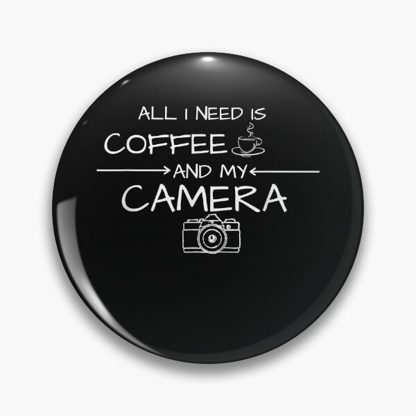 Item preview, All i need is coffee and my camera - Photographer Gifts designed and sold by begin-again.