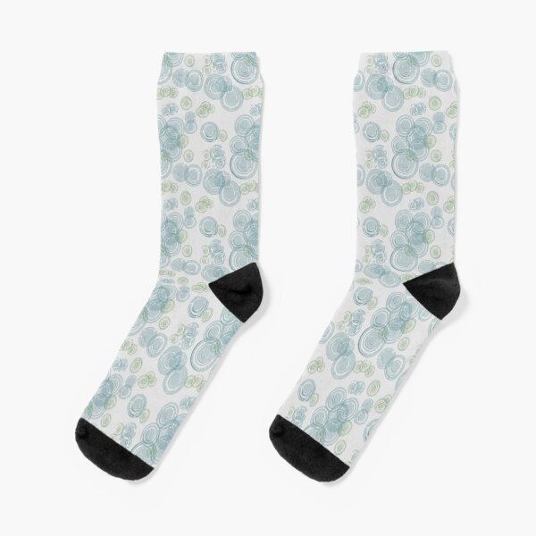 Intersecting ripples Socks